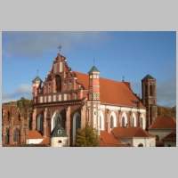 Church of St. Francis and St. Bernard, Vilnius, photo Povilas, Wikipedia.jpg